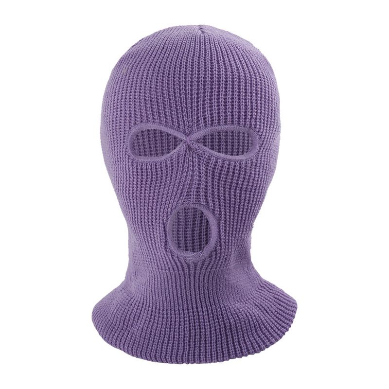 LazyZoom Nuova Maschera da Ciclismo Calda Invernale per Sport all'Aria Aperta Sci Copricapo a Tre Fori in Maglia Scaldacollo Anti-Freddo_voghion.com