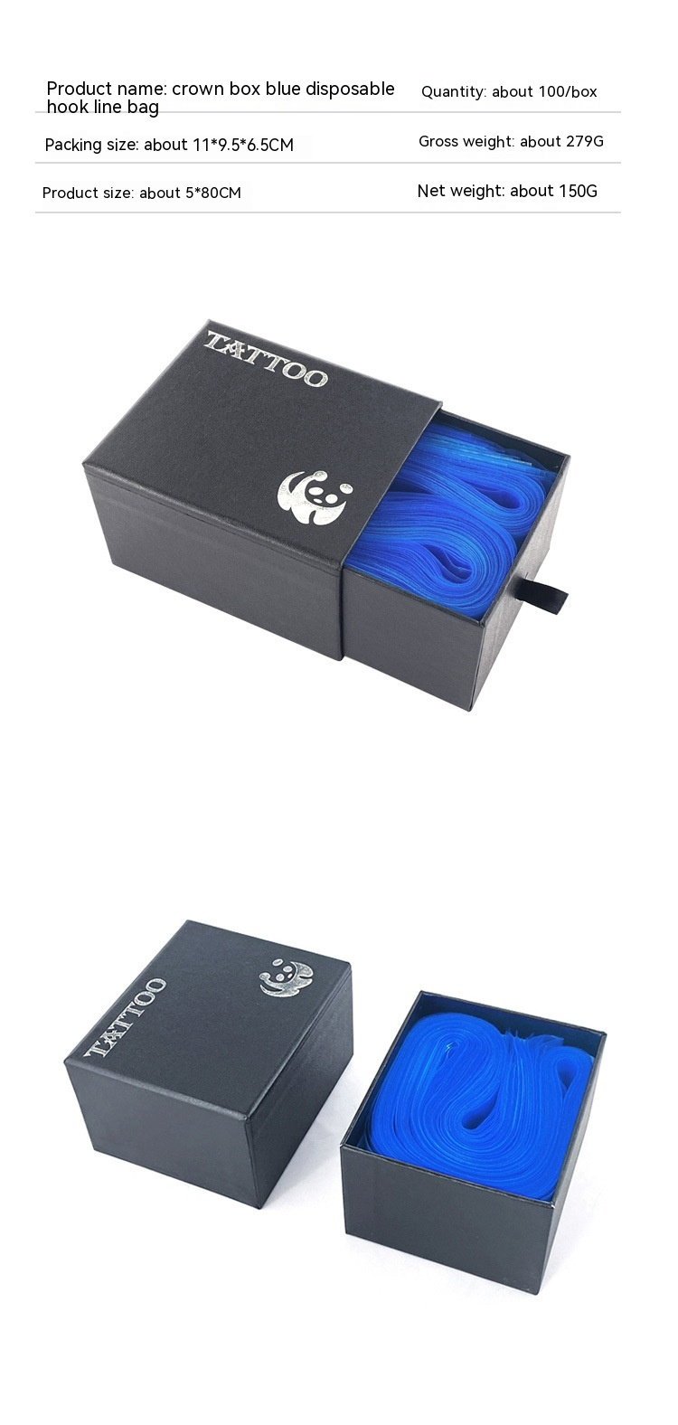 Wegwerp machine beschermende waterdichte haak tas apparatuur tattoo accessoires_voghion.com