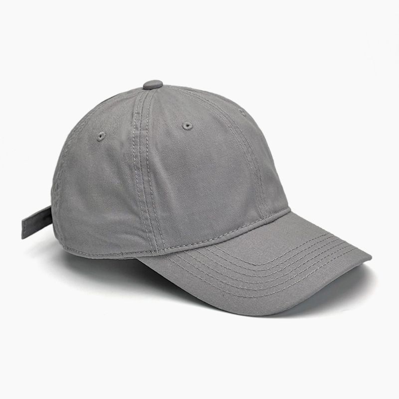 Unbeatable Quality Cotton Deepened And Enlarged Duckbill Men, Sun Shading For Women, Soft Top, Curved Eaves, Light Panel Baseball Cap_voghion.com