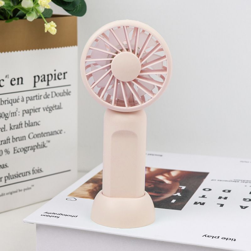 New Outdoor Handheld Mini Fan - Low Noise Rechargeable With Lanyard, Desktop Use For Gaming, Ideal Gift_voghion.com