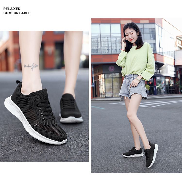 2024 Summer Thin Women's Comfortable, Breathable, Odor Hollow Single Mesh Anti slip Lightweight Daily Casual Shoes_voghion.com