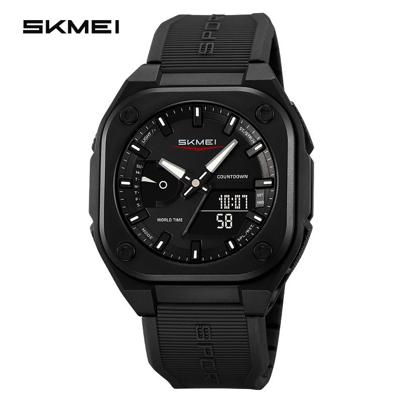 Orologio semplice Shimei Sports elettronico multifunzione per esterni, orario estivo, per studenti, con più sveglie_voghion.com