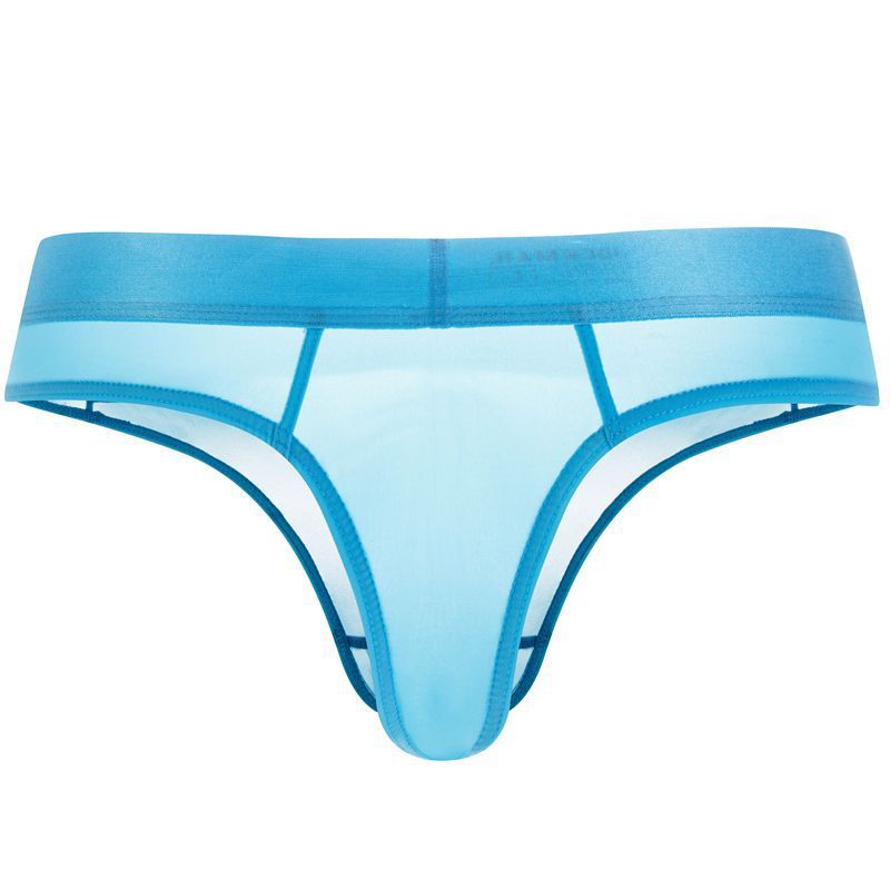JOCKMAIL Belt Ice Silk Ultra ohut läpikuultava seksikäs miesten alushousut Bikinit T stringit Fun_voghion.com