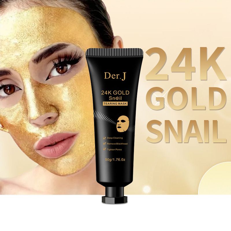 Der.J Golden Snail Peel-off Mask per la pulizia e la riduzione dei pori (inglese completo)_voghion.com