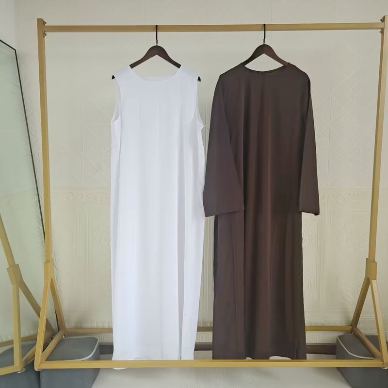Verve Dubai Women's Two-Piece Set Robe Base Inner Casual Dress K102_voghion.com