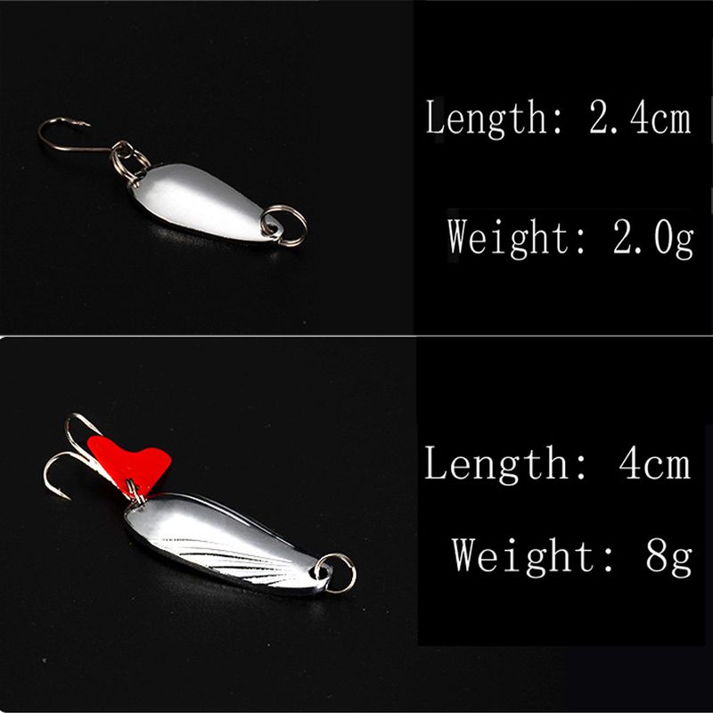 Set di esche Minnow Spinner Vib Universal Bionic Bait Simulation Stream Wild Sea Fishing Micro 505_voghion.com