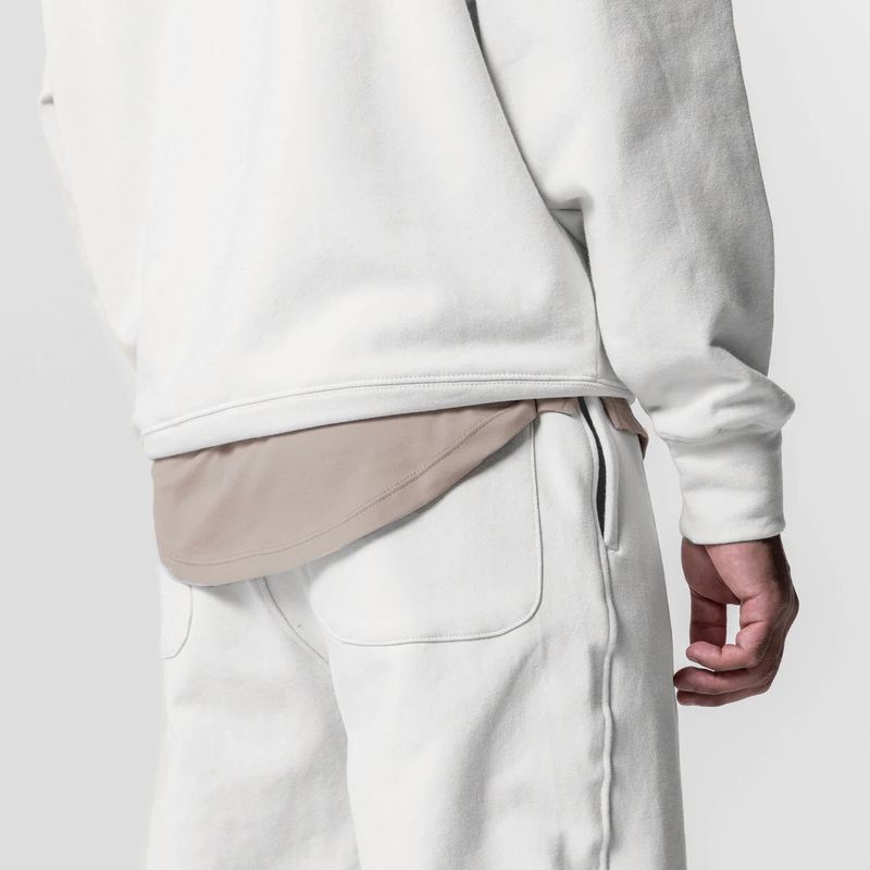 Pantalon de jogging en coton pour homme – Coupe ample, idéal pour la course à pied et le basket-ball (poignets élastiques respirants, grande taille disponible)_voghion.com