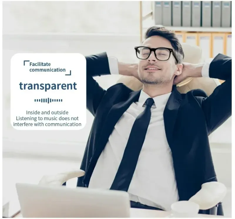 Bluetooth Call Voice Assistant Listen Music Glasses Smart Sports Polarized Sunglasses Anti-Blue Eyeglasses_voghion.com