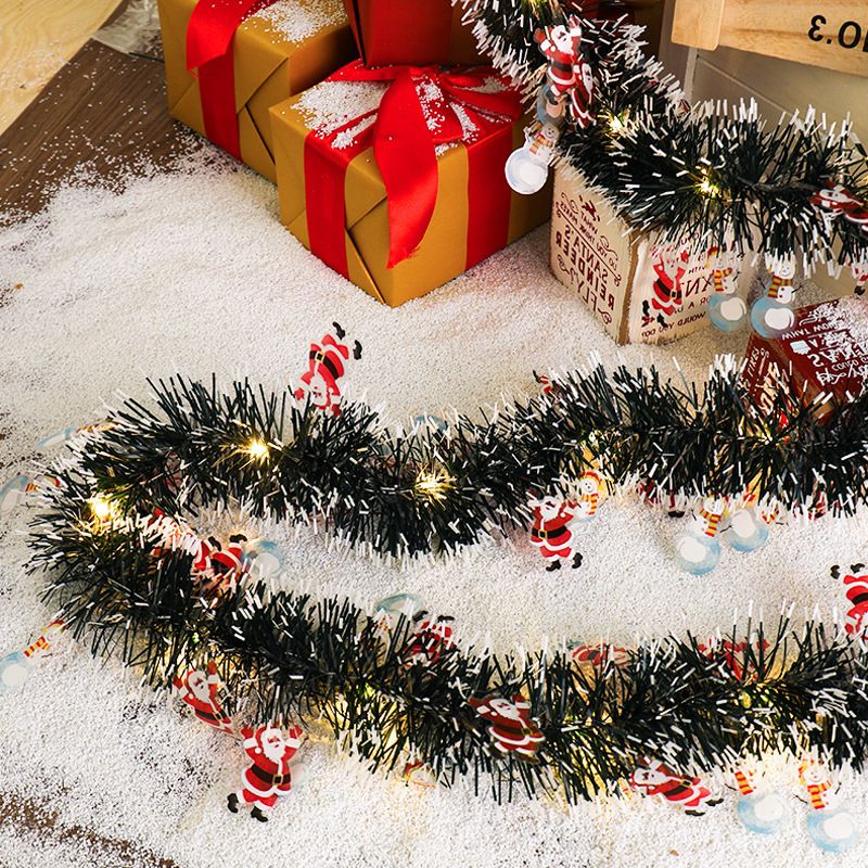 LED Christmas ribbon copper wire light ambient light string Christmas string lights party decorative lights top lights_voghion.com