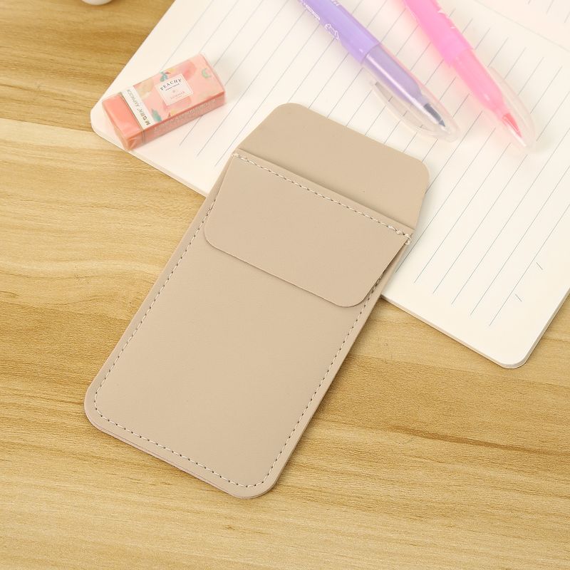 Creatieve PU leren etui met grote capaciteit, dubbele duurzame draagbare etui met zak, multifunctionele dokters- en verpleegsterspen_voghion.com