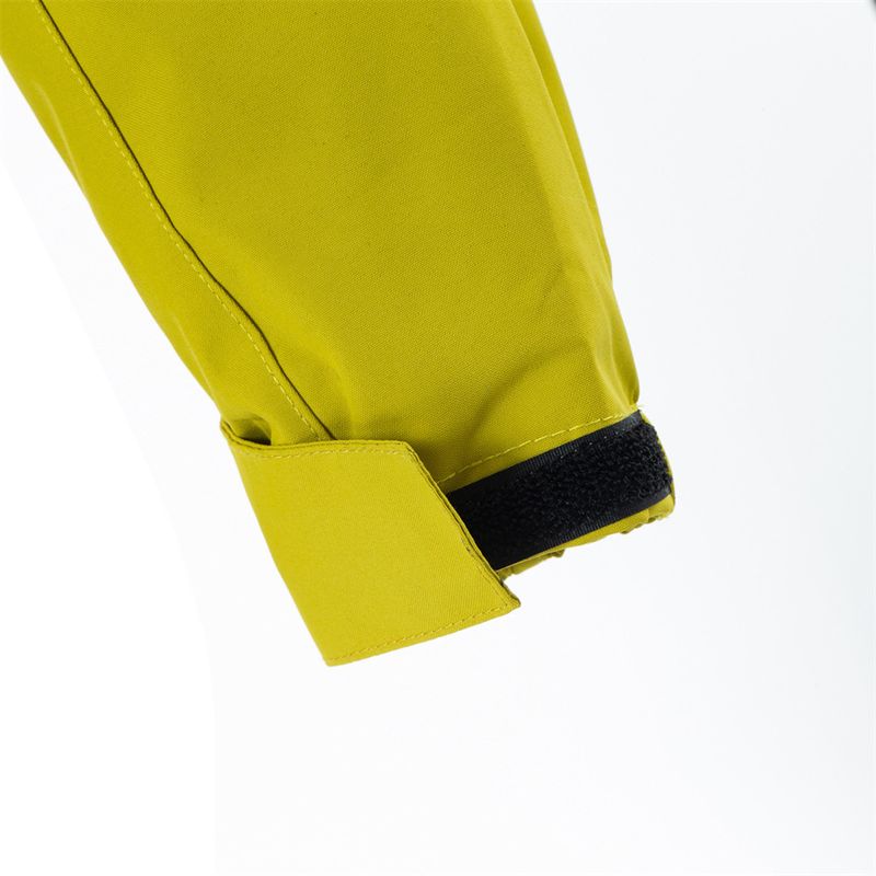 Giacca a vento con cappuccio, morbida e spessa, da uomo, elegante, con motivo color block, per le tendenze della moda autunnale e invernale_voghion.com