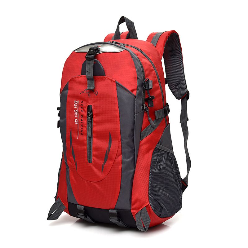 Mochila deportiva de ciclismo estilo coreano para senderismo al aire libre, para hombre, para viajes informales, con doble hombro para mujer._voghion.com