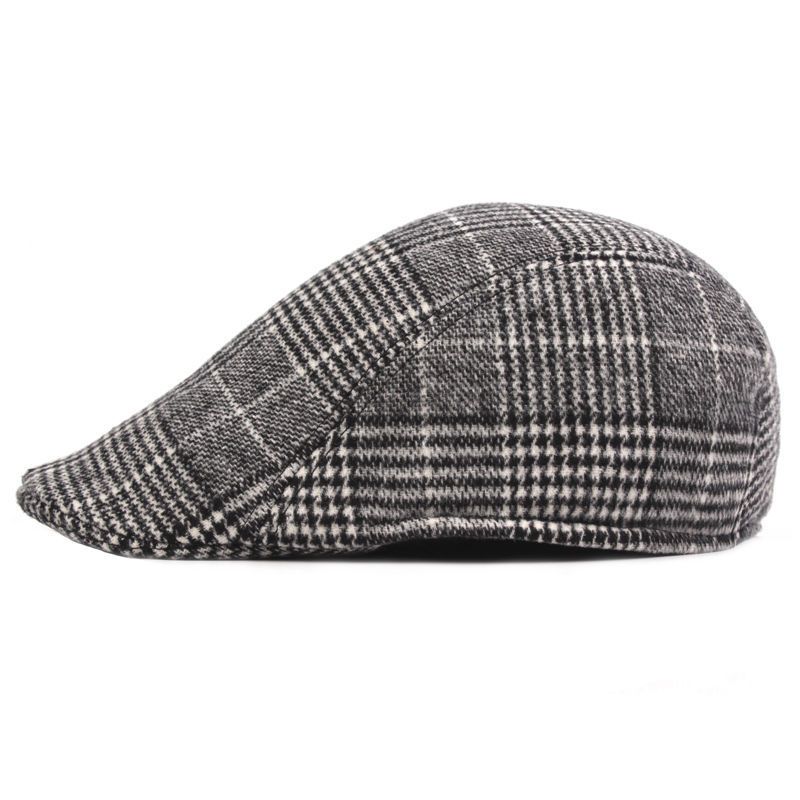 Kuuma alennusmyynti Kuuma alennusmyynti Muoti Uudet Miesten Newsboy Kevät ja Syksy Retro Beret Casual Hatut Unisex Villi Kahdeksankulmainen Lippalakki Talvipipo_voghion.com