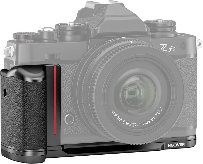 NEEWER ZFC Handgriff L-förmiger Griff für Nikon Z FC, ultradünne Retro-passende Kamera-Montagegrundplatte mit Griff_voghion.com