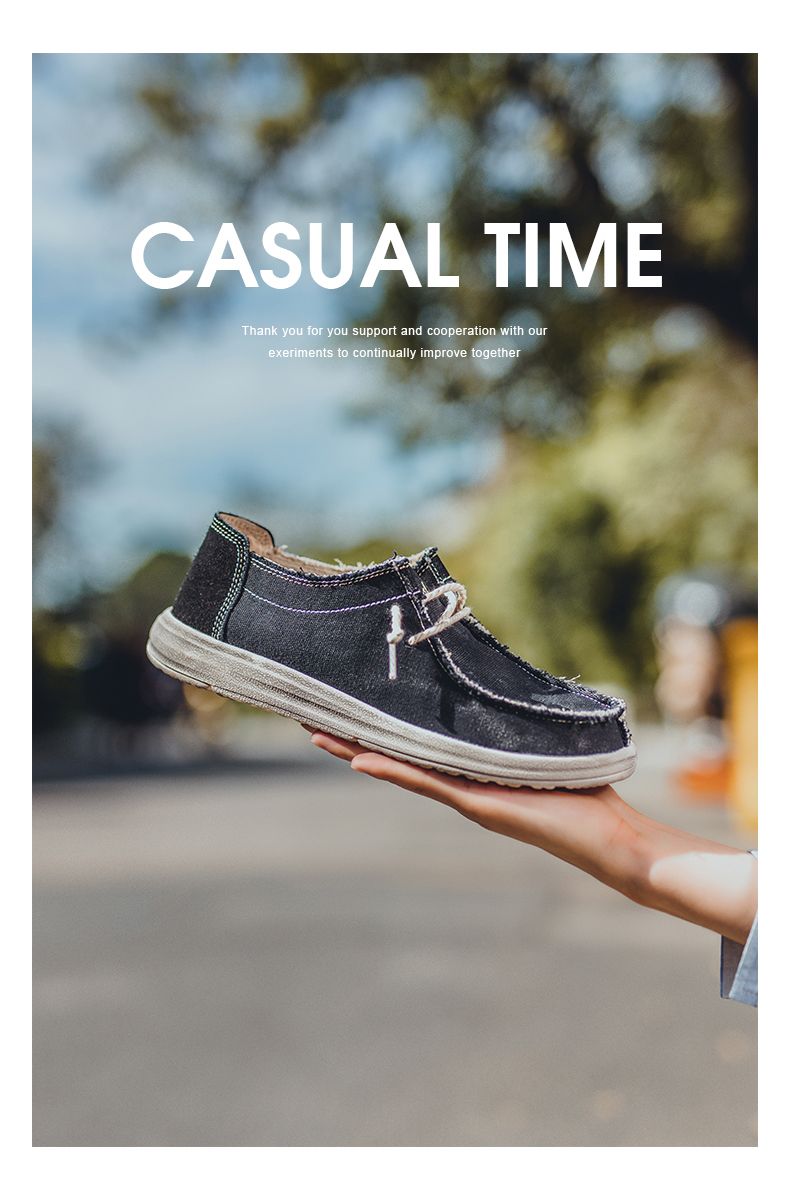 Atmungsaktive Canvas-Schuhe für Herren mit fester Sohle_voghion.com