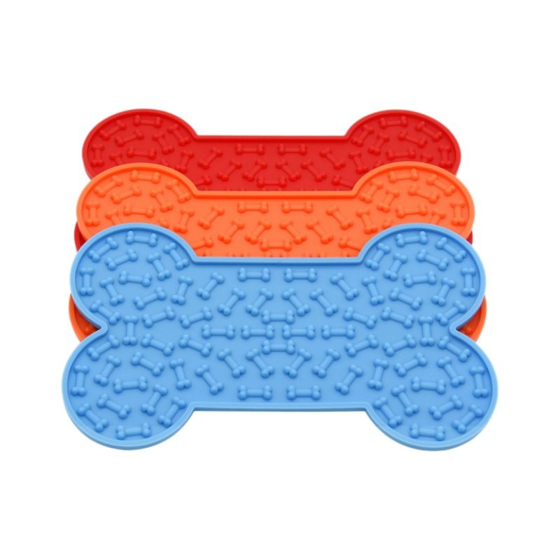 Hundeleckmatte, Futternapf, Silikon-Essteller, Futterbesteck für Haustiere_voghion.com