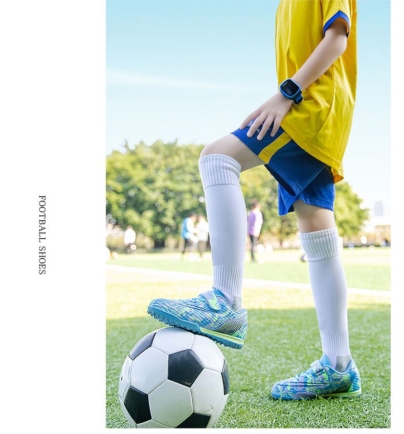 Kinder fußball tf gebrochen nägel künstliche rasen jungen und mädchen leder fuß training sport schuhe_voghion.com