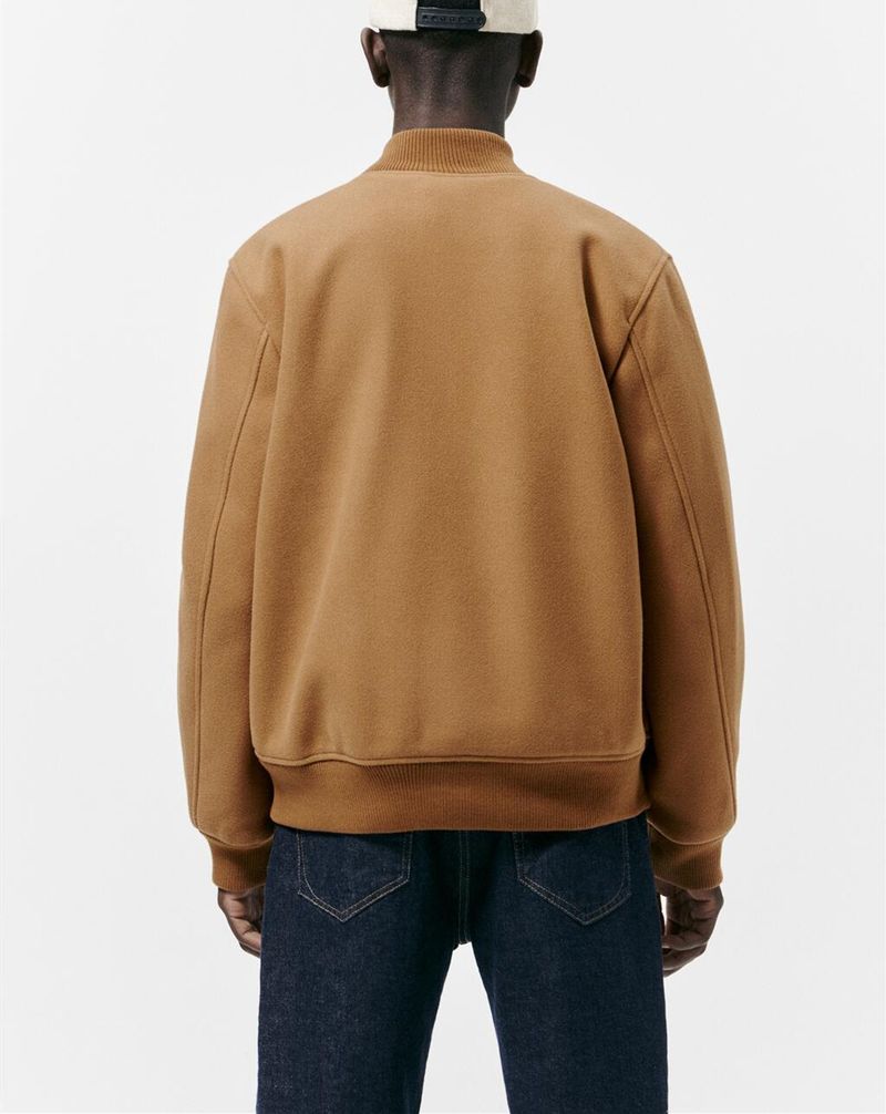 Man's clothing Men's vintage casual bomber jacket_voghion.com