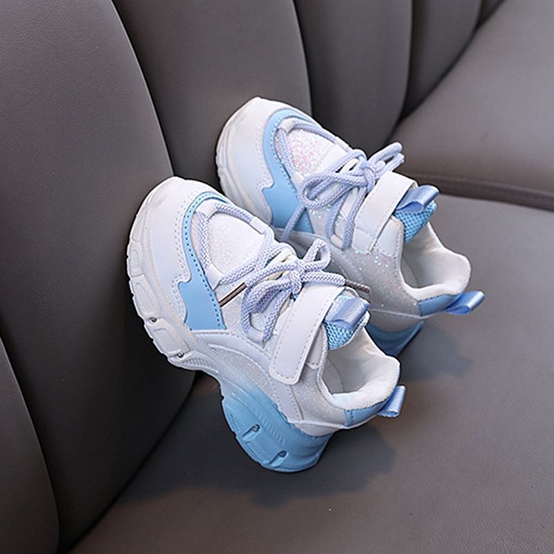 XUANMU Kid's Led Light Shoes Fashion Boys Sneakers Girls Brand Design Casual Shoes Breathable Children Sport Shoes X109B_voghion.com