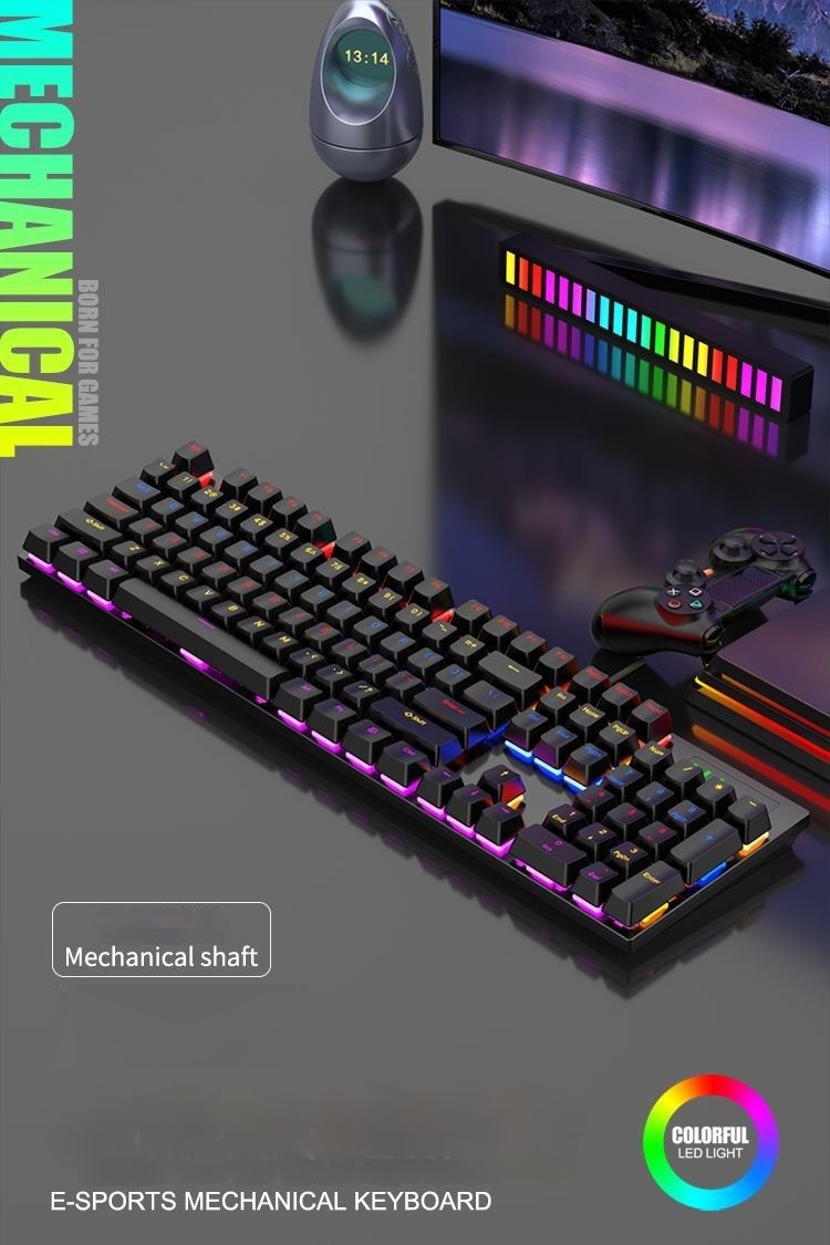 E-spor 104 Standart Klavye Mekanik Kablolu Oyun_voghion.com