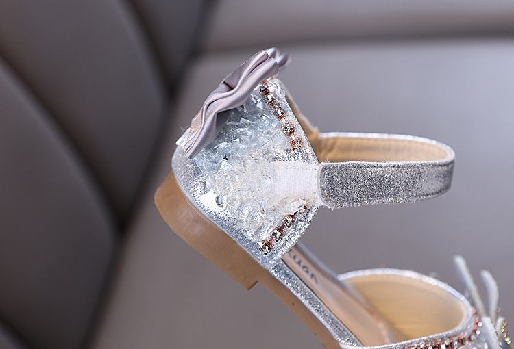 Neu Dame Baby Mädchen Mädchen Prinzessin Diamant Einzelnen Schuh Schuhe Dance_voghion.com