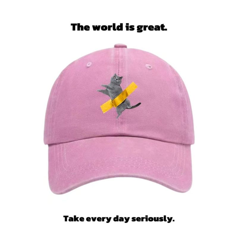 Cappello da baseball con parasole lavato blu con nastro, alla moda, casual, per uomo e donna, versatile, con linguetta d'anatra e parte superiore morbida_voghion.com