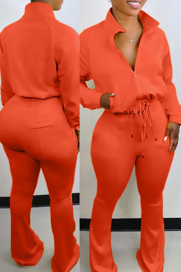 S80080 Neue Damenmode Casual Zweiteiliges Sport-Set_voghion.com