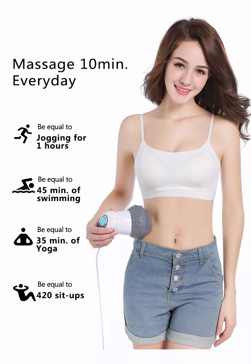 Elektriline 30% allahindlus Massager Body Anti Cellulite Portable Fat Slimming Tervishoid Massaažiinstrument Vibratsioon Emakakael_voghion.com