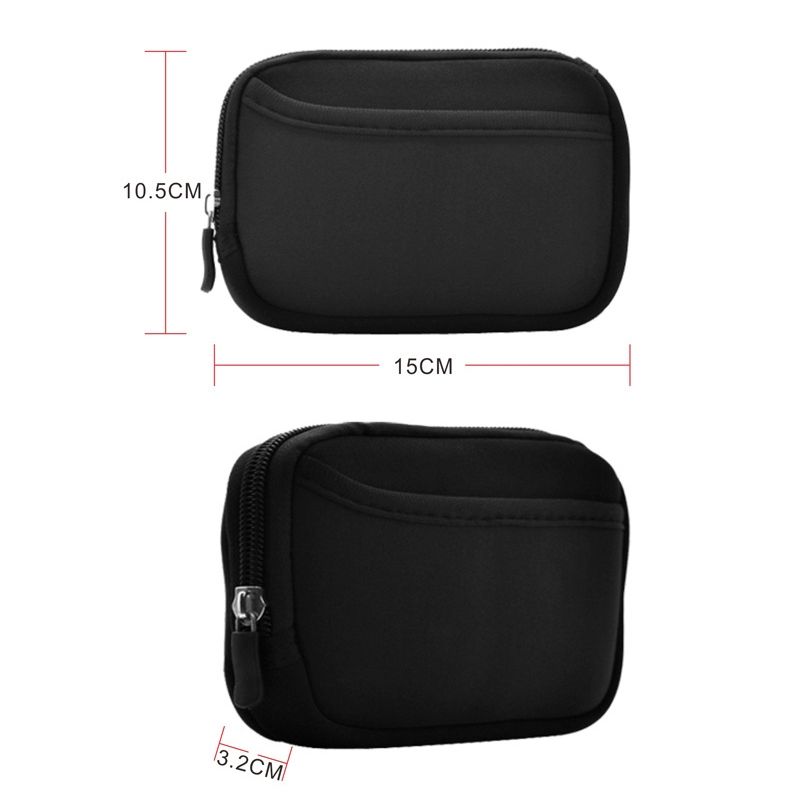 2 PCS For B&O BeoPlay P2 Portable Nylon Bluetooth Speaker Soft Protective Bag Sleeve Bag_voghion.com