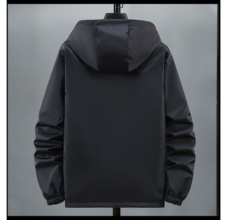 Neue Herbstjacke im europäischen Stil für die Freizeitkleidung von Männern, doppelseitiges Oberteil mit Kapuze_voghion.com