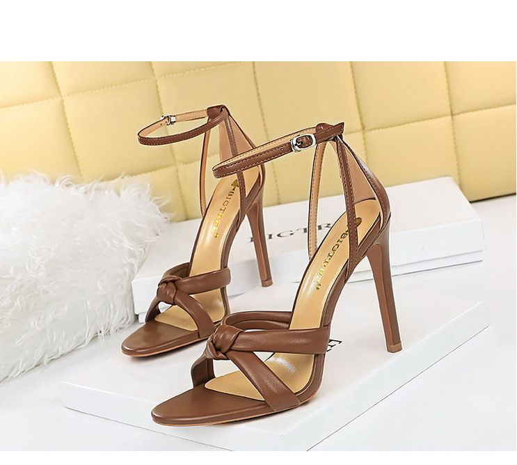 Chaussures à talons d'été pour femmes, talons Super hauts fins, bout creux et bout ouvert, sandales Sexy pour boîte de nuit, 927-6_voghion.com