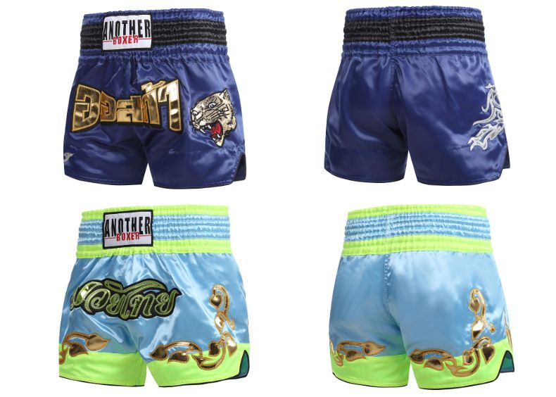 ANOHERBOXER Boxing Gym Summer Training Muay Thai Shorts Tear Resistant Boxing Pants Mixed Combat Shorts_voghion.com