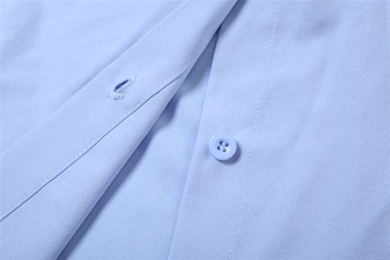Damenbekleidung Sommer neue Damenbekleidung einfarbig locker langärmeliges Hemd modischer Rockanzug mit hoher Taille_voghion.com