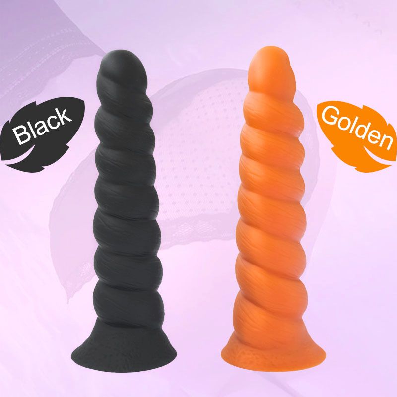 4/5,5/6,5 cm Spiralbohrer Flüssigsilikon Weiche Dildos Butt Plug Analerweiterung Masturbationsgerät für Männer Back Court S_voghion.com