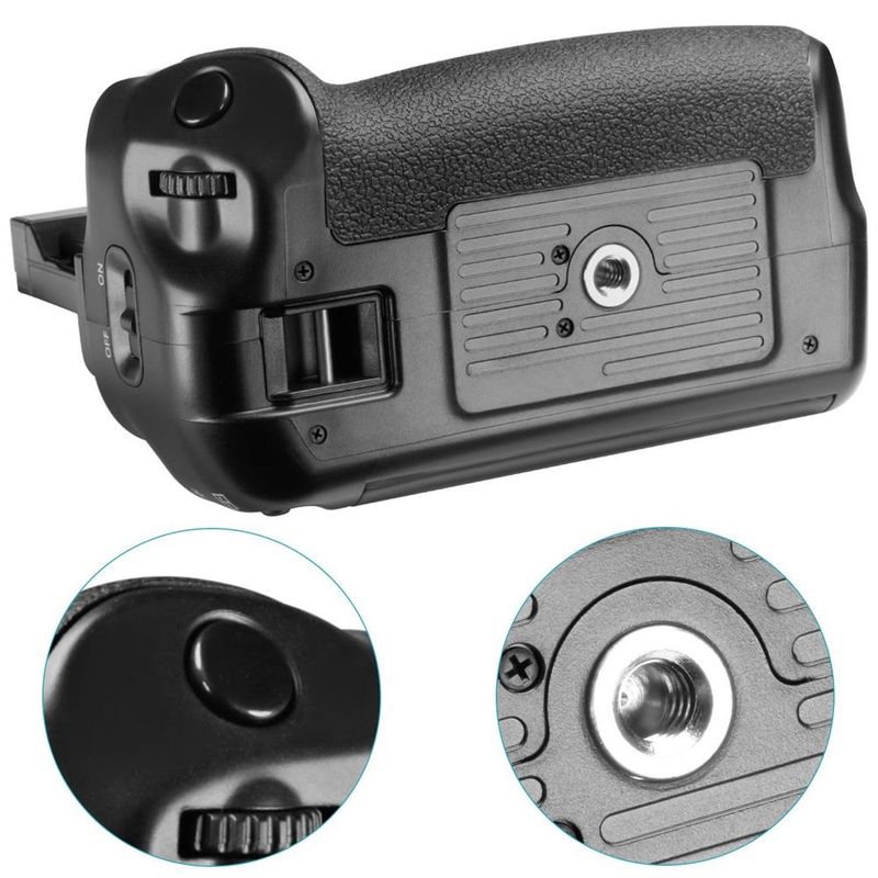 Battery Grip for Canon EOS 750D Rebel T6i 760D Rebel T6s X8i DSLR Camera work with LP-E17 Battery_voghion.com