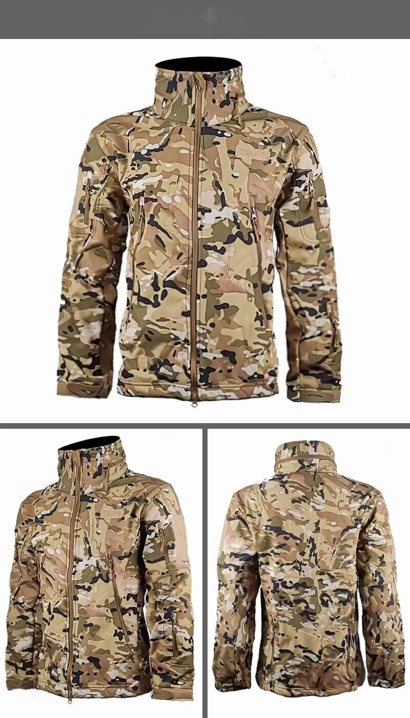 Giacche sprint outdoor autunno inverno da uomo con giacche morbide e spesse, antivento, impermeabili, mimetiche soft shell_voghion.com