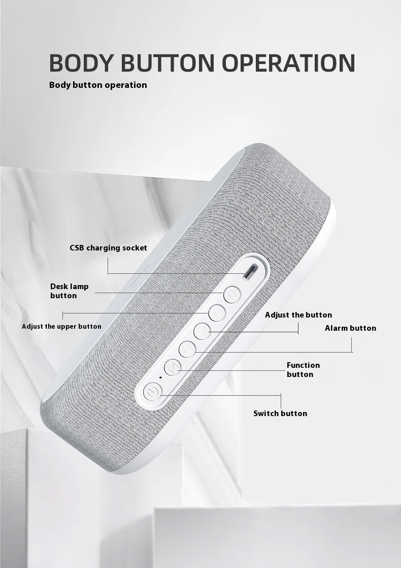 Chargeur sans fil multifonction YaShoo - Charge 15 W, réglages d'alarme d'horloge, protection des yeux à 3 vitesses, protection contre les surcharges, affichage LED._voghion.com