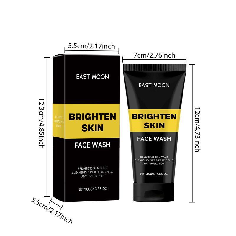 EAST MOON Férfi arctisztító Hidratáló tisztítás Gyengéd, hidratáló, sűrű hab Mélytisztító Nem feszes_voghion.com