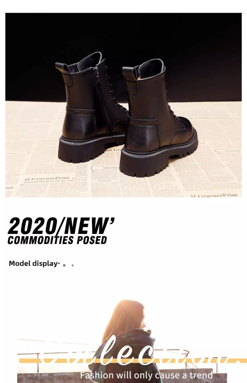 Botas de invierno para mujer, modelo Snow 2025, nuevo estilo, forradas con forro polar, gruesas, hasta media pantorrilla, impermeables, antideslizantes, con detalles de piel y lana._voghion.com