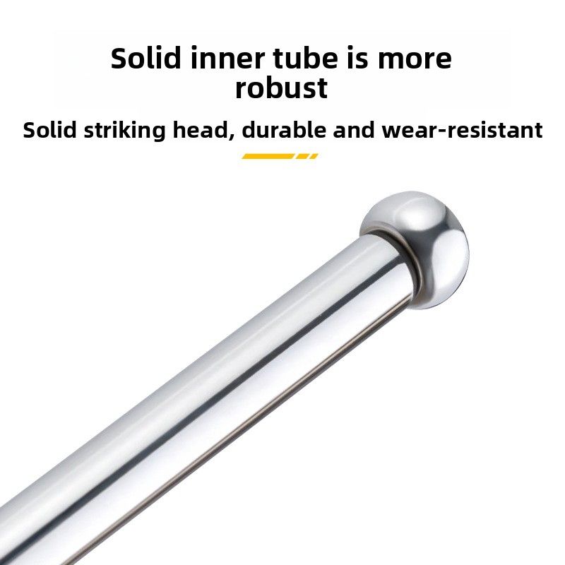 Polizeistock zur Selbstverteidigung aus Legierung, drei Teleskopstöcke, legale Selbstverteidigungswaffe, Selbstverteidigungsstock für das Auto im Freien, verzinkter Peitscheneisenstock_voghion.com