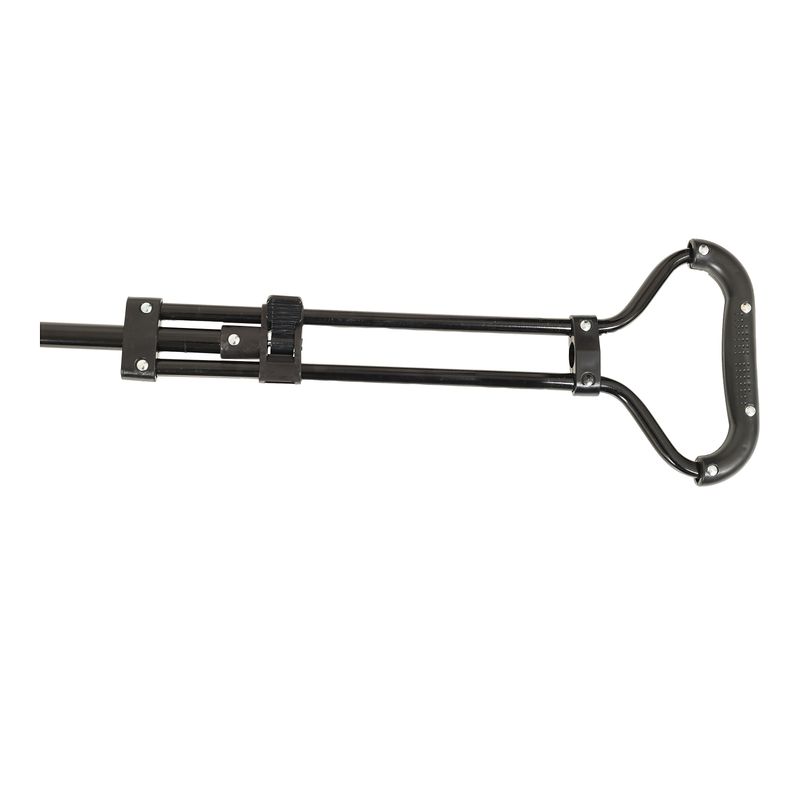 480Lbs Collapsible Wagon With Canopy,Wagon Stroller With 7" All-Terrain Wheels, Lightweight Foldable Wagon, Large Capacity For Camping, Shopping, Sports, And Garden Use,black With Mosquito Net_voghion.com