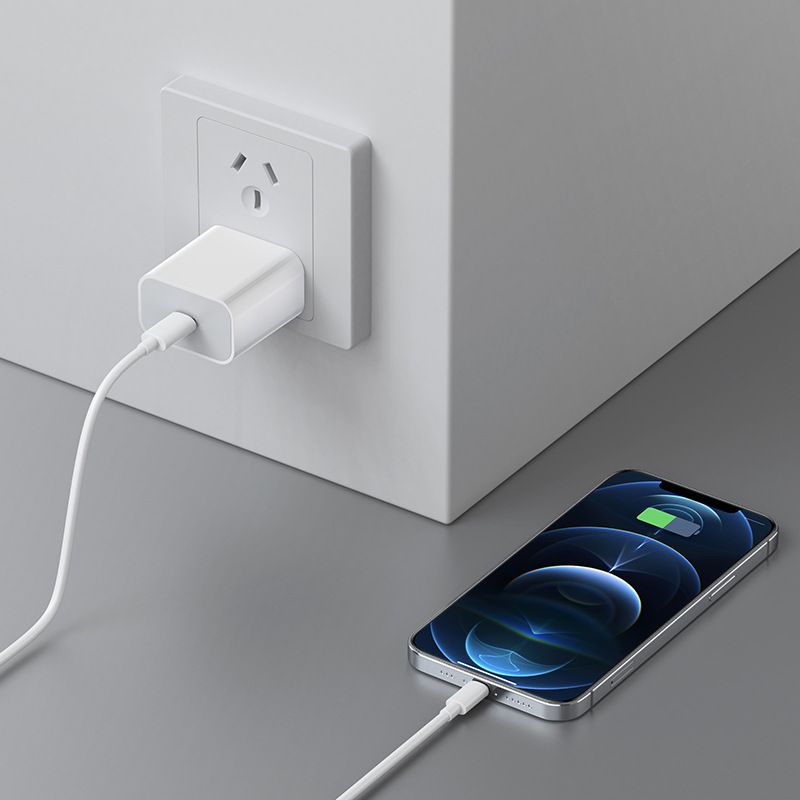 syct PD20W Ladegerät Typ-C Schnittstelle EU US UK Stecker Handy Kompatibel mit Huawei iPhone Schnellladekopf_voghion.com