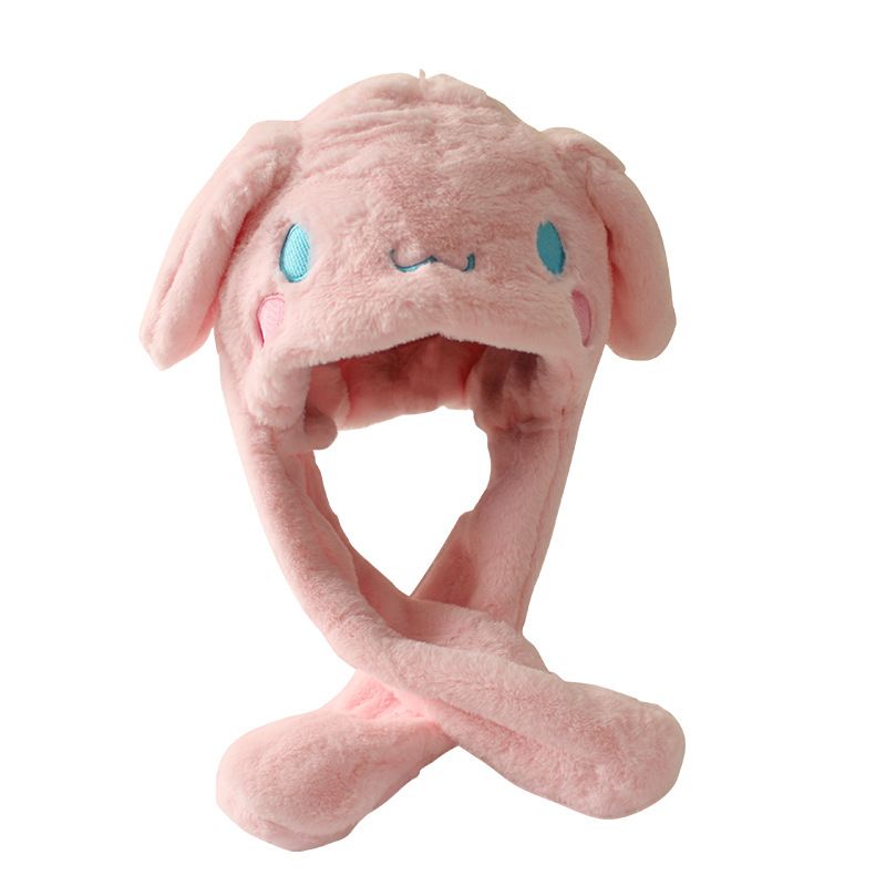 2024 of the New Year Tiger Ear Two Piece Set Ins Korean Versatile Cute Warm Scarf Hat_voghion.com