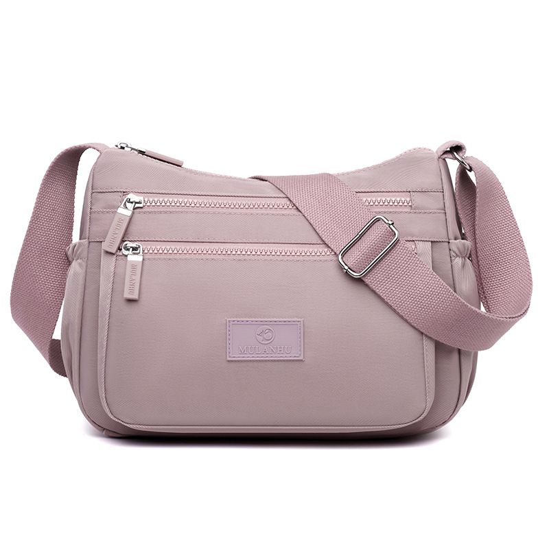 2025 Neue Damen-Umhängetasche aus Nylon mit mehreren Fächern und großer Kapazität, einfache, wasserfeste Reisetasche_voghion.com