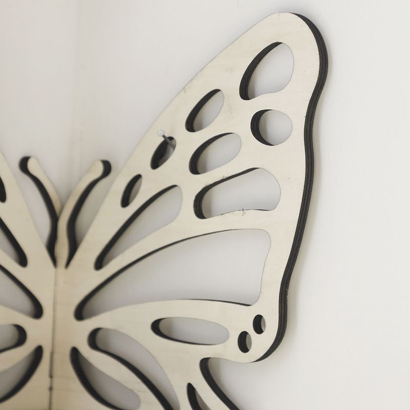 Bohemian wooden butterfly hollow crystal storage rack simple home home decoration cross-border supply_voghion.com
