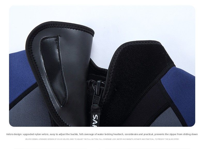 Muta intera da uomo, calda, antifreddo, antisole, muta da sub a maniche corte, per nuoto, moto d'acqua, surf, snorkeling,_voghion.com