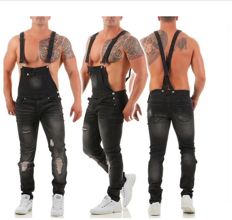 Kamisoler för män, jeansshorts, trasiga jeans och byxor är populära_voghion.com
