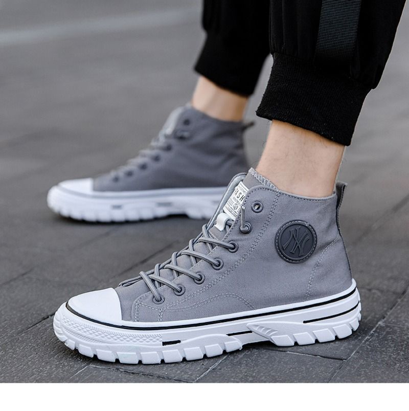 Männer Leinwand 2024 Neue Turnschuhe fr Männer Casual Atmungsaktive Platfrm Shes Männlich Hohe Tp Fashin Espadrilles Tenis_voghion.com