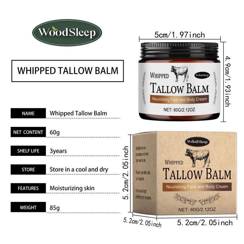 WoodSleep Tallow Moisturizer Moisturizes Skin And Is Suitable For All Skin Types To Repair The Skin's Hydrating State_voghion.com