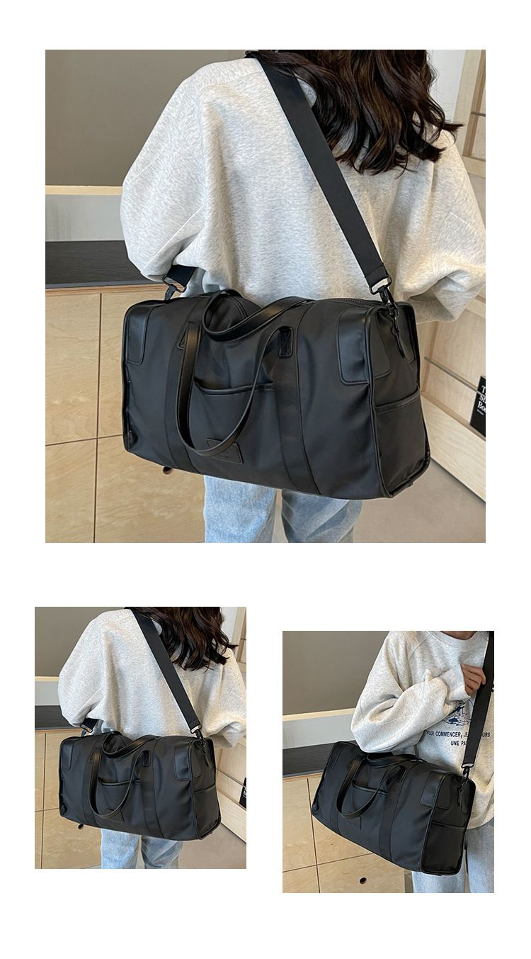 Short Distance Portable Sports Fitness Bag Large Capacity Travel Bag High Appearance Level Portable Foldable Luggage Storage Bag_voghion.com